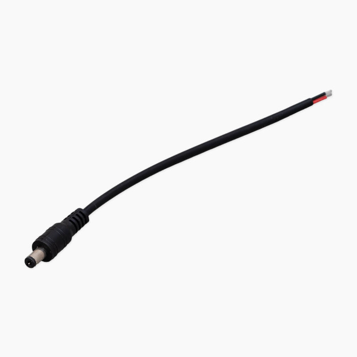 SZ-W5.5/P Wtyk 2.1x5.5 z przewodem, 15cm, 10A